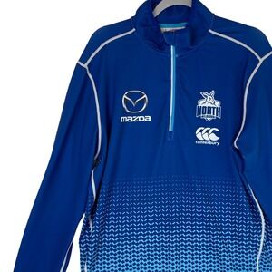North Melbourne Kangaroos Mazda CX-9 AFL Canterbury Quarter Zip Pullover XL
